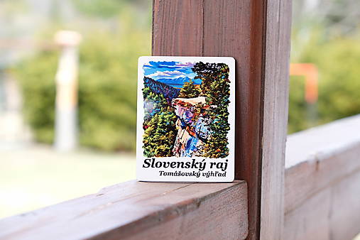 Magnetka z MDF (Prielom Hornádu)