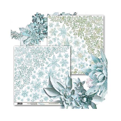 Papier - Margaret scrapbook papier 12x12 kusový 514 - 18251780_
