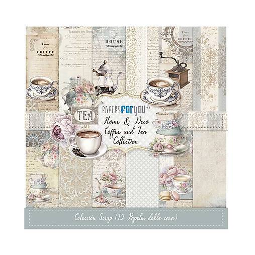 Papier - Scrapbook papier Home&Deco Coffee and Tea 12 x 12 - 18251967_