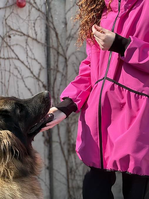 Výcviková bunda cyklamen