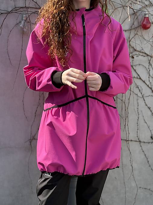 Výcviková bunda cyklamen