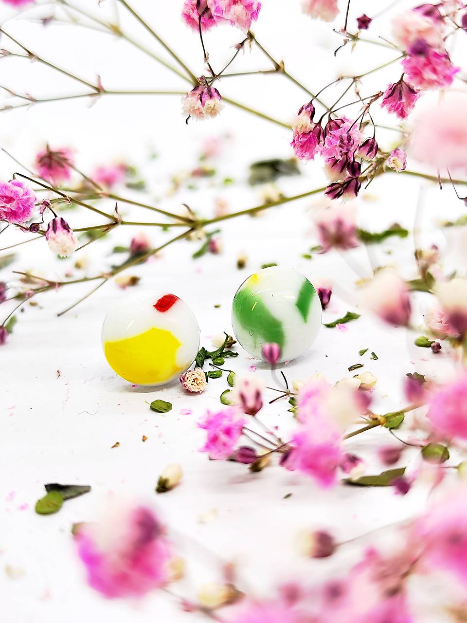 Jedinečné sklenené náušnice "ELSA"  – malé umelecké dielo