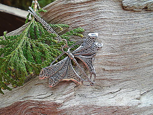 Strieborný prívesok Ag925 Vážka