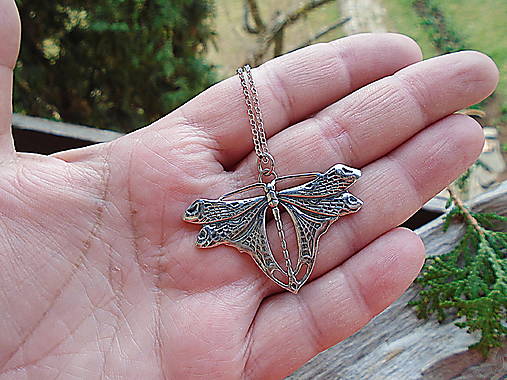 Strieborný prívesok Ag925 Vážka