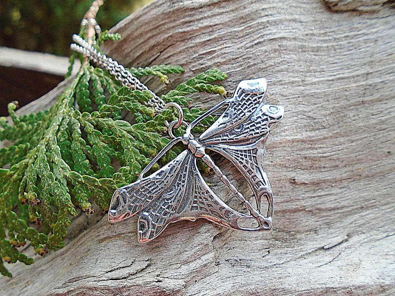 Strieborný prívesok Ag925 Vážka