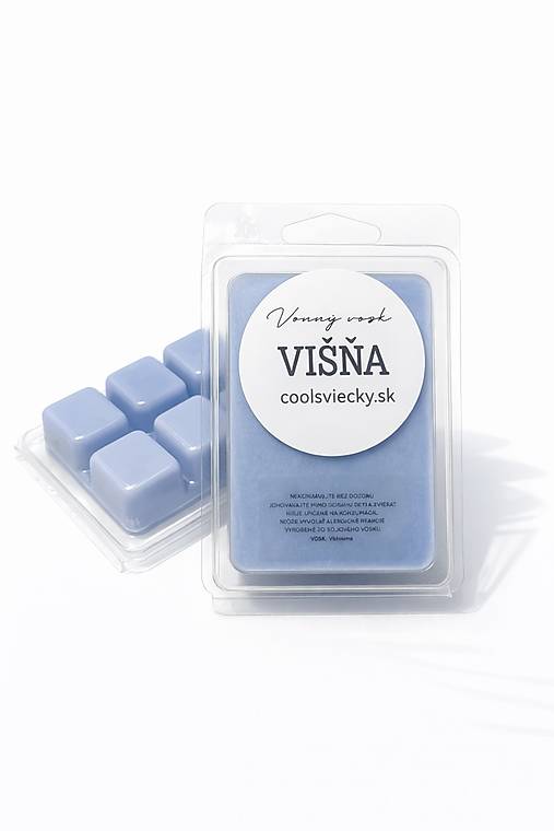 Sójový vonný vosk  (Modrá - višňa)