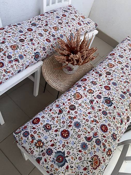 Úžitkový textil - PODSEDÁK NA LAVICI ,... - 18255214_