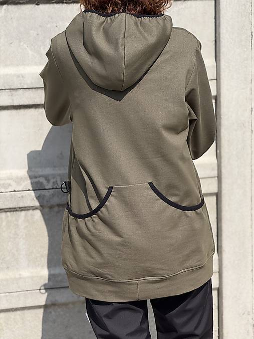 Výcviková mikina oliva