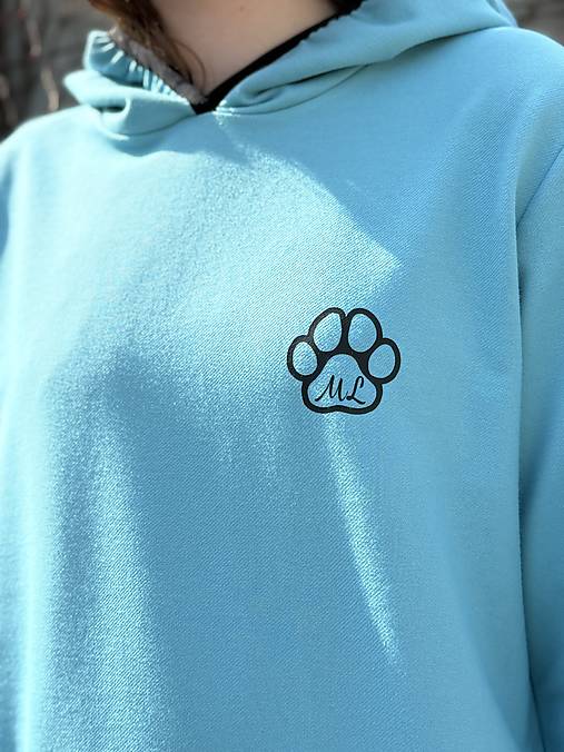 Výcviková mikina aqua