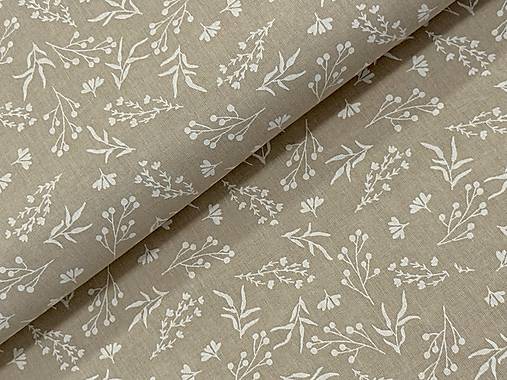 100% BAVLNA / KVETINKY NA BÉZOVEJ