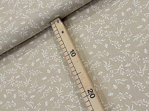 100% BAVLNA / KVETINKY NA BÉZOVEJ