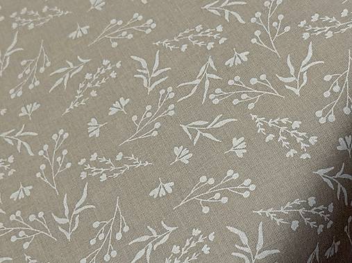 100% BAVLNA / KVETINKY NA BÉZOVEJ