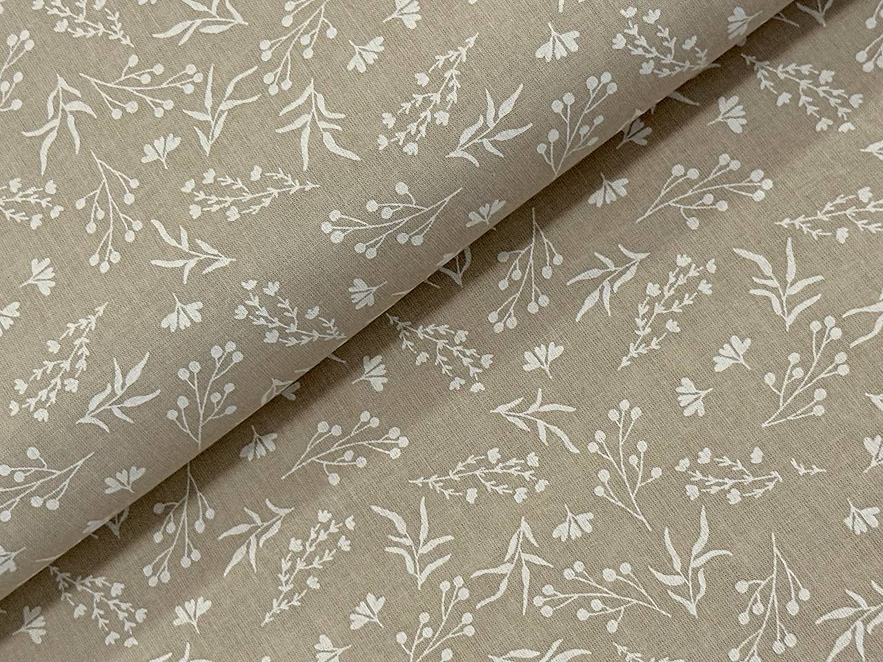 100% BAVLNA / KVETINKY NA BÉZOVEJ