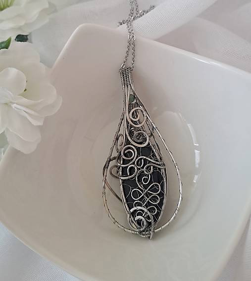 Náhrdelník Zlatý obsidián