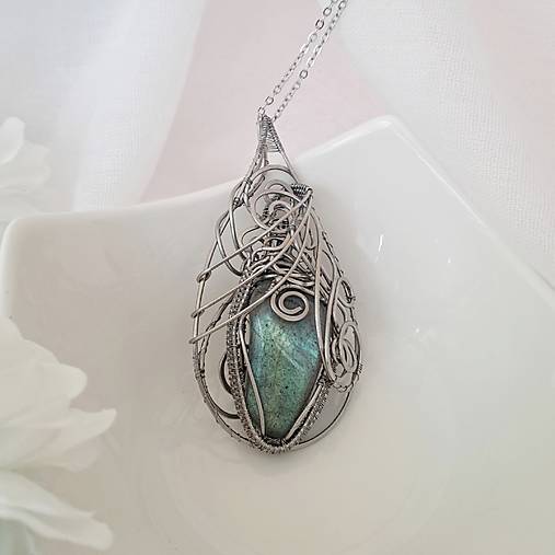 Náhrdelník Dámsky labradorit