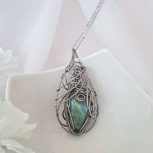 Náhrdelník Dámsky labradorit