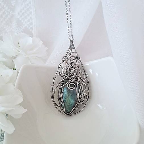 Náhrdelník Dámsky labradorit