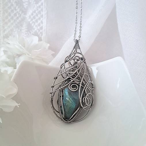 Náhrdelník Dámsky labradorit