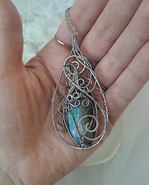 Náhrdelník Dámsky labradorit