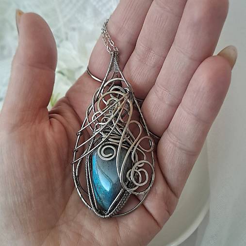 Náhrdelník Dámsky labradorit