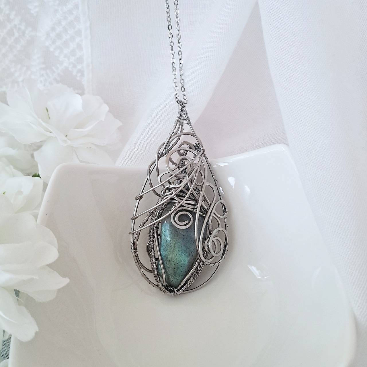 Náhrdelník Dámsky labradorit