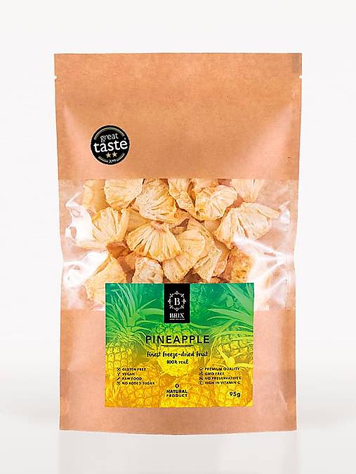 Mrazom sušený ananás