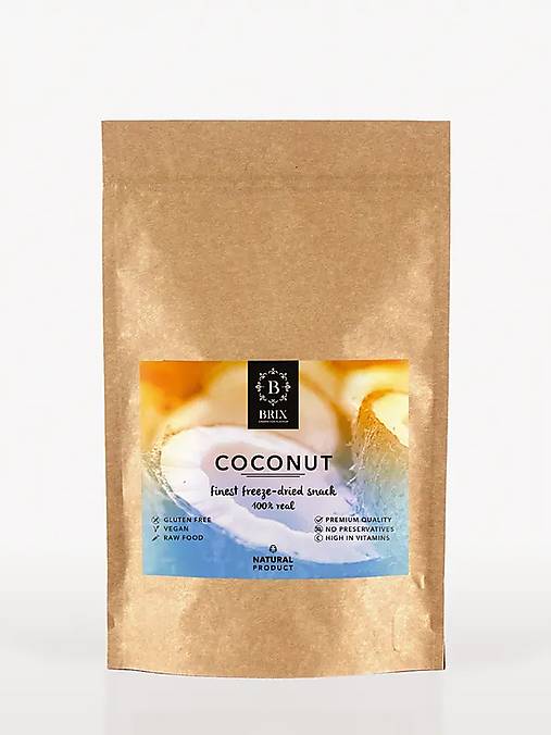 Mrazom sušený kokos