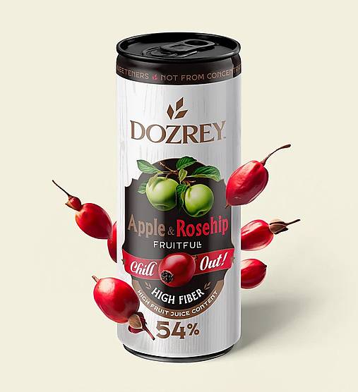 Sýtený nápoj Jablko a šípka Chill Out (330 ml)