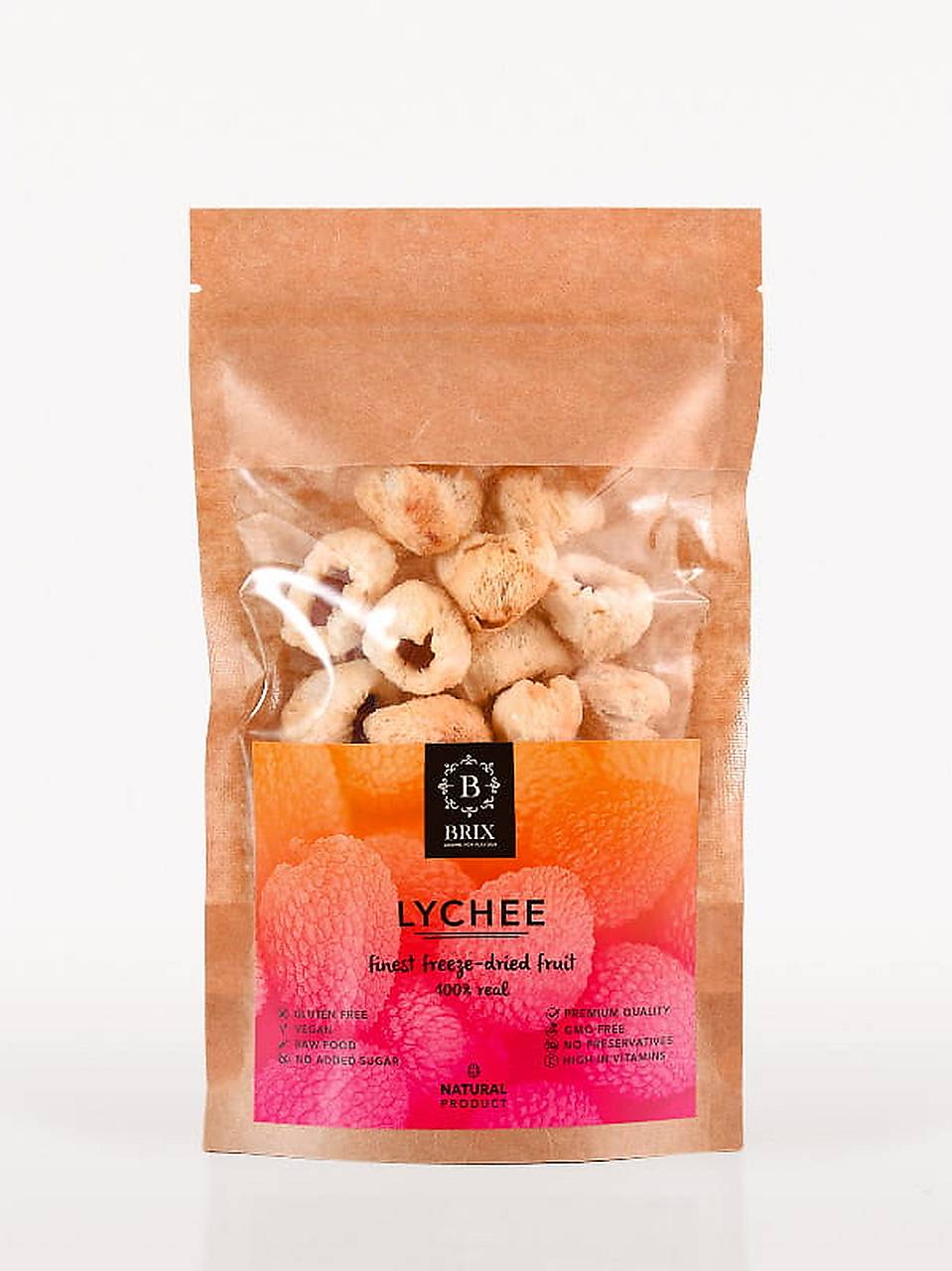 Mrazom sušené liči