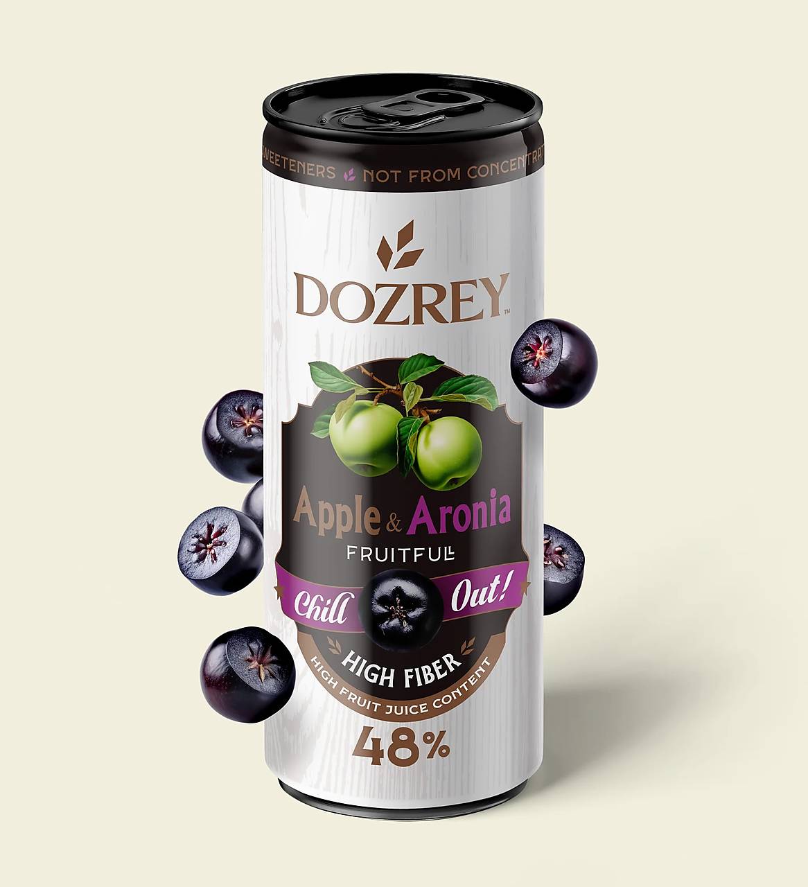 Sýtený nápoj Jablko a arónia Chill Out (330 ml)