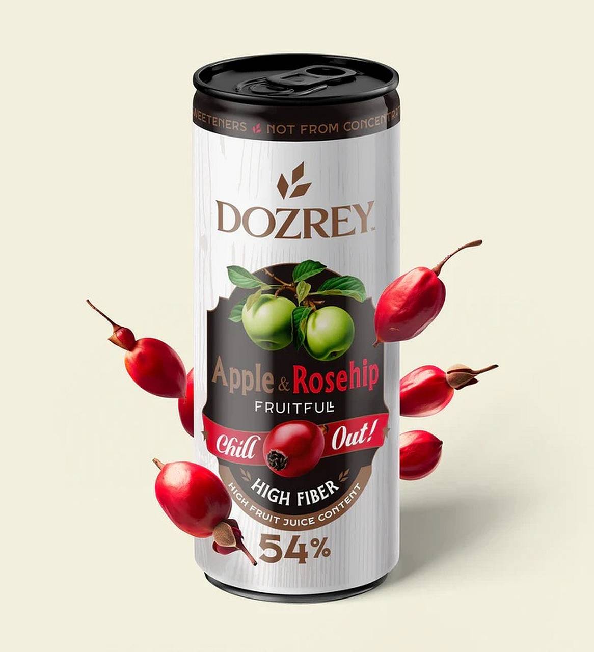 Sýtený nápoj Jablko a šípka Chill Out (330 ml)