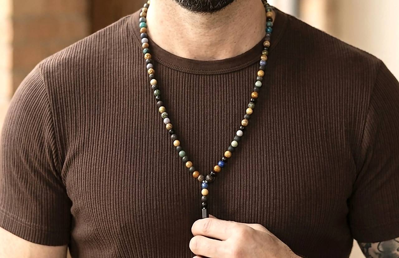 Pánsky náhrdelník Y