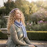 Šatky - Šatka alpaka hodváb | Tvoja levanduľa - 18257517_