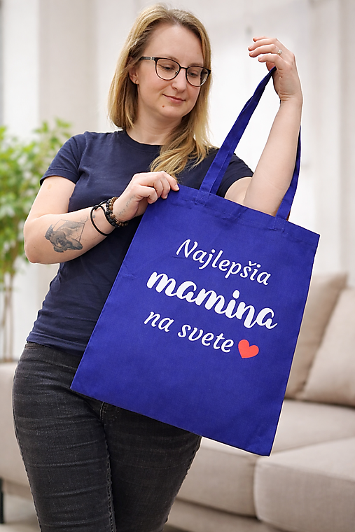 Nákupné tašky - Taška: Najlepšia mamina na svete ❤ - 18256563_