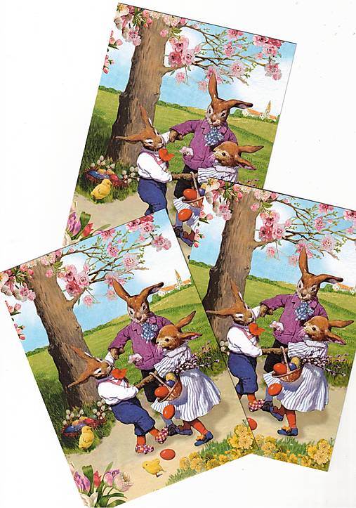 Papier - Pohľadnica "šibačka" - 18257215_