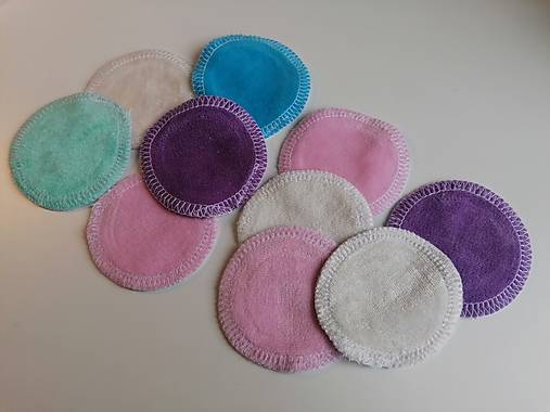 Úžitkový textil - Lentilkové. Ekologické kozmetické tampóny (10 ks) - 18256482_