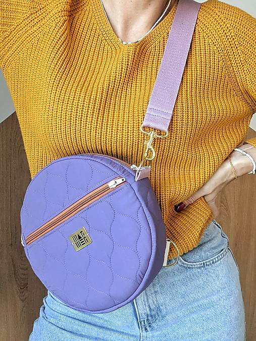 Kabelka  M U L T I  - fialová