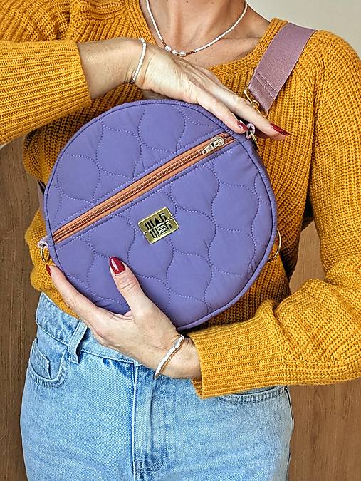 Kabelka  M U L T I  - fialová