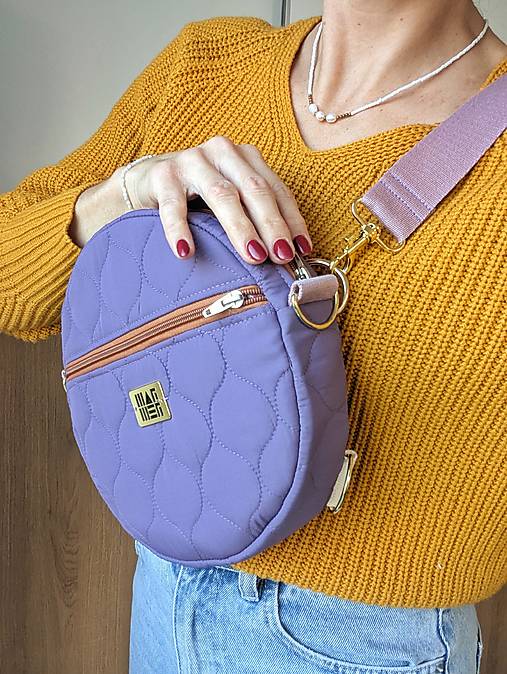 Kabelka  M U L T I  - fialová