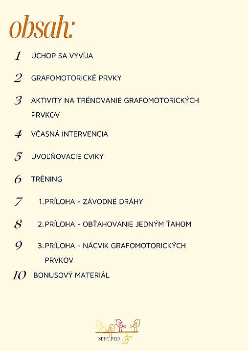 Grafomotorika e - book