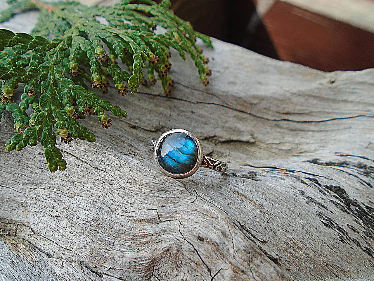 Strieborny prsteň Ag 925 Labradorit