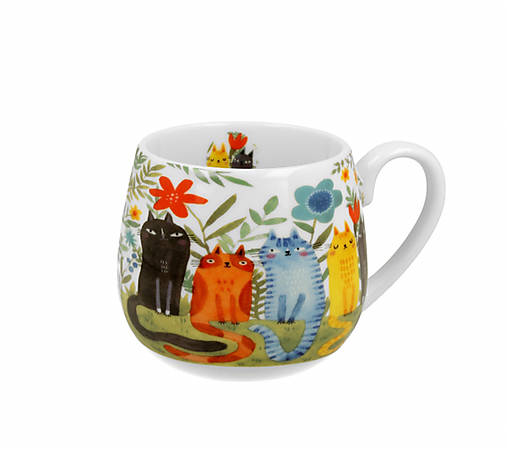 Hrnček Mačacia záhrada 430ml