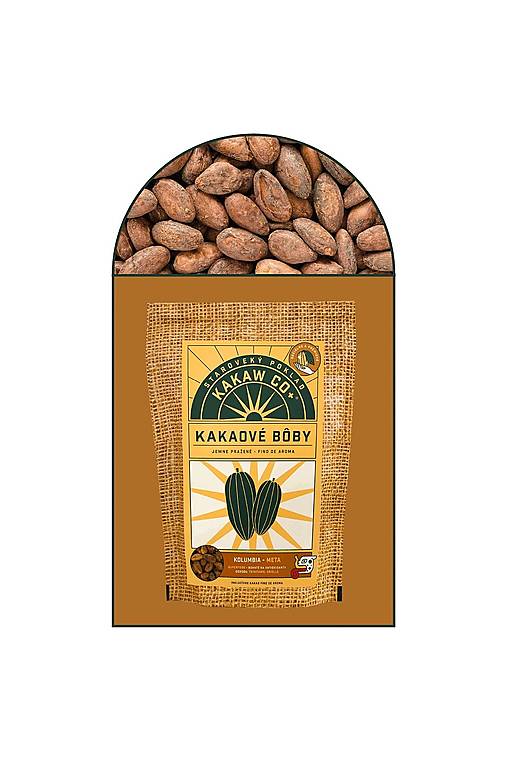 Jemne pražené kakaové bôby Meta
