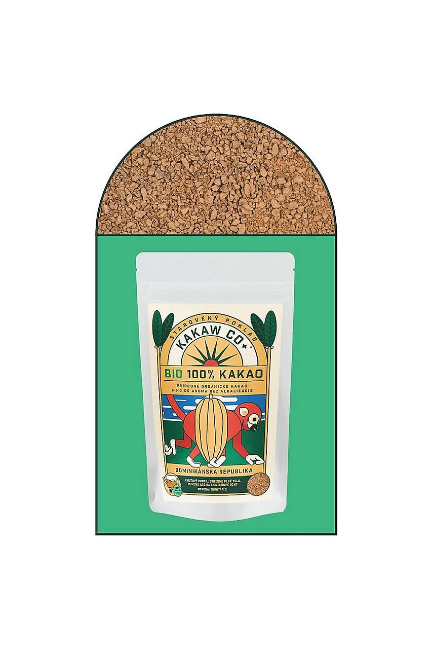 Kakaový prášok 100% BIO Dominikánska republika
