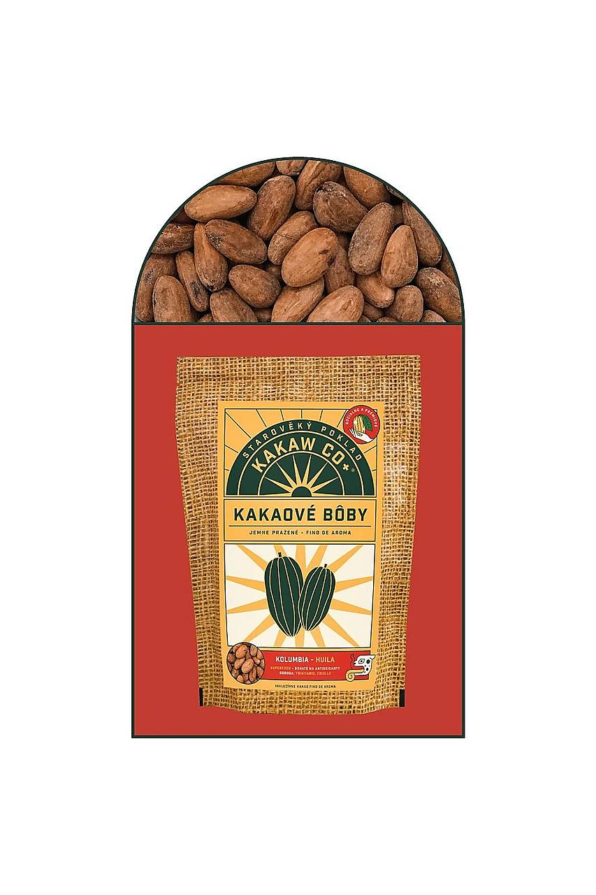 Kakaové bôby Kolumbia Huila washed (75 g)