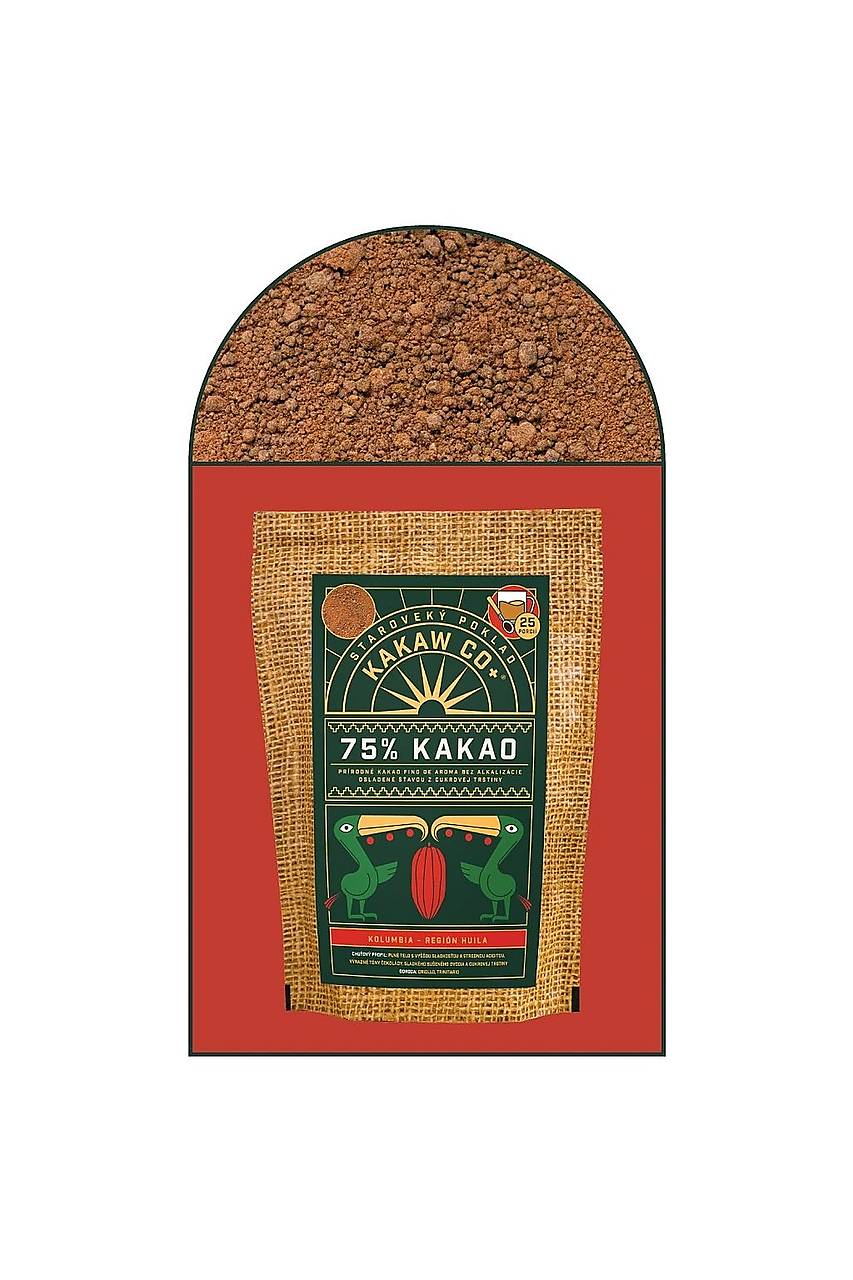 Kakaový prášok 75% Kolumbia Huila