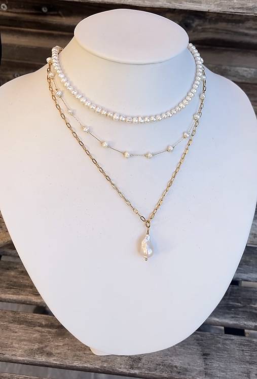 Perlový náhrdelník