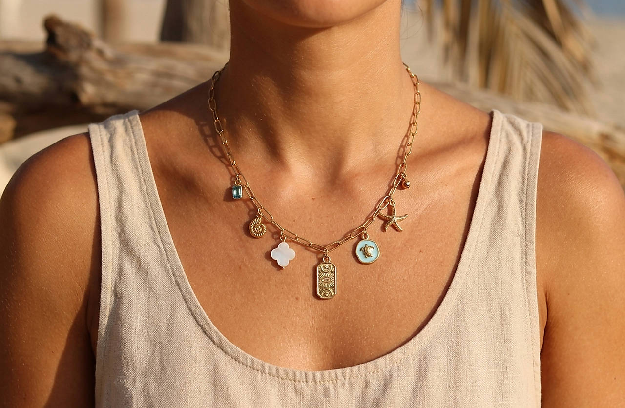 Náhrdelník s príveskami