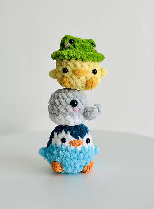 Hračky - Mini amigurumi zvieratká – roztomilá kolekcia - 18262938_