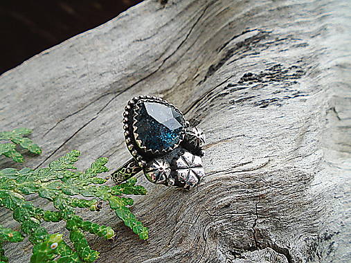 Strieborny prsteň Ag925 Marabella - Kyanit